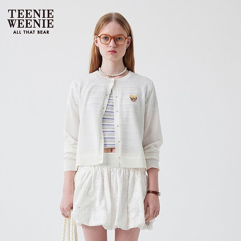 Teenie Weenie Women's Bear Knitted Cardigan