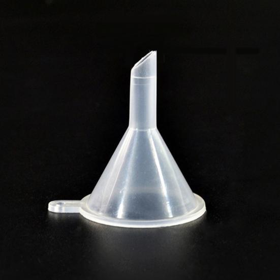 10Pcs Mini Plastic Separating Funnels Perfume Liquid Filling Empty Bottle Tool