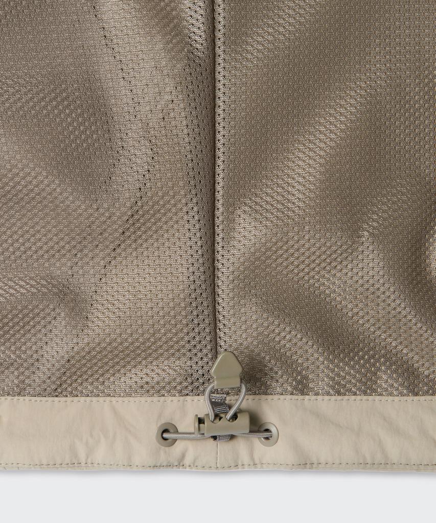 Musinsa Standard [City Leisure] Structured Block Windbreaker Jacket [Leaf Beige/Light Beige]
