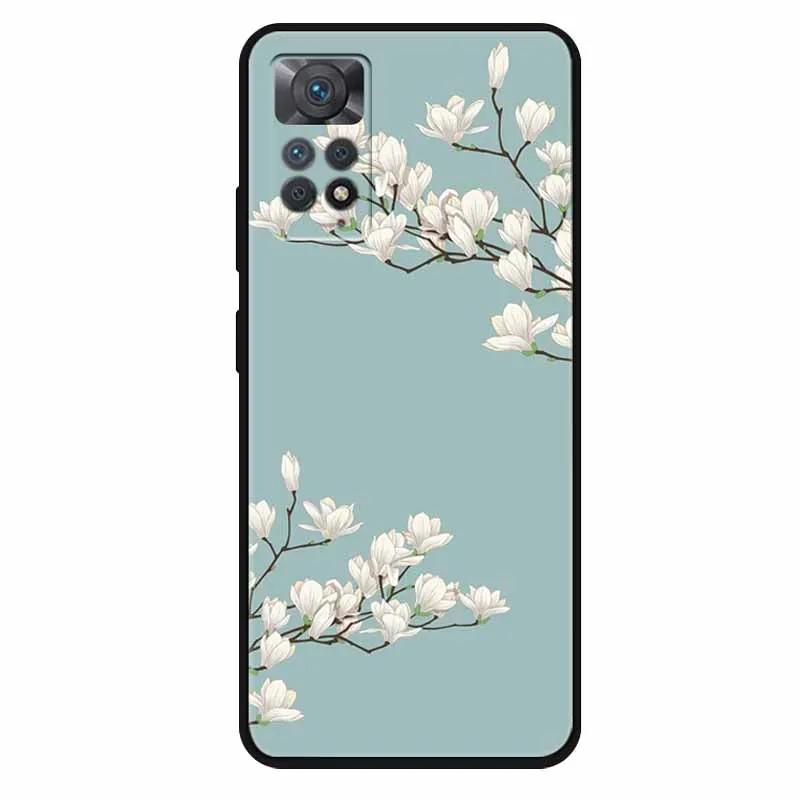 Funda For Xiaomi Redmi Note 11 Pro 5G Case Cool Space Soft Silicone TPU Covers For Xiaomi Redmi Note 11Pro 5G Wolf Protect Shell