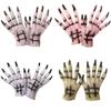 Gothic Cosplay Gloves Punk Party Scary Props Funny Witch Cosplay Costume  Festival