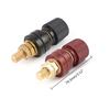 Red/Black Copper Alloy Binding Post Weld Machine Inverter Clamp Power Supply Connect Terminal Splice Connector
