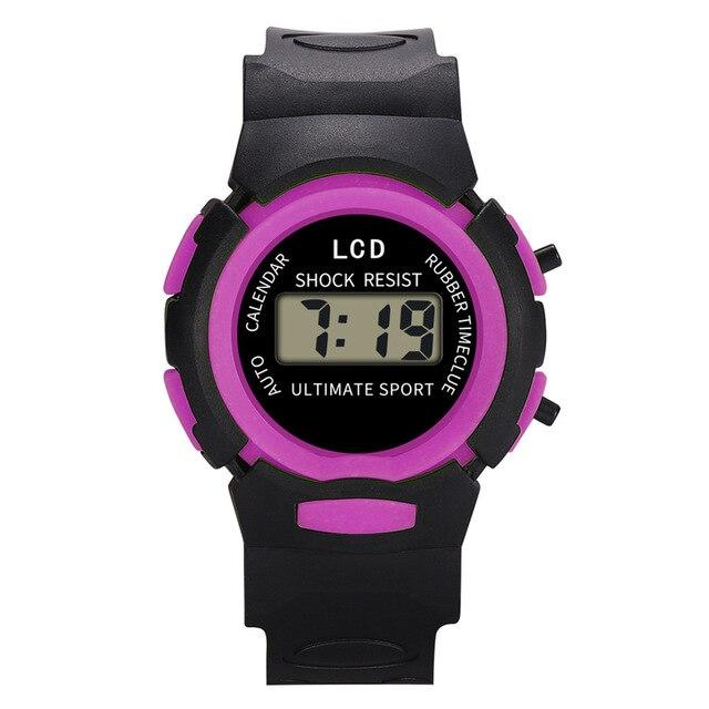 Kids Watches For Girls Children's Watch Led Sport Flash Digital Waterproof Clock For Boys Multifunction Electronic Wristwatches