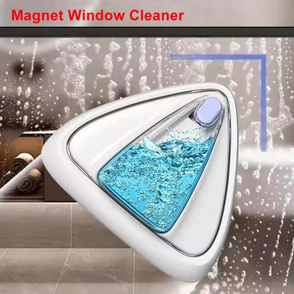 Magnet Windows Cleaner Automatic Drainage Wiper Glass Double Sided Window Washer Window Cleaner Brush Household Cleaning Tool