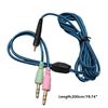 Durable Replacement UNP PC Cable for Sennheise Game One GSP350 GSP500 GSP600 GSP670 Gaming Headphones Long Lasting