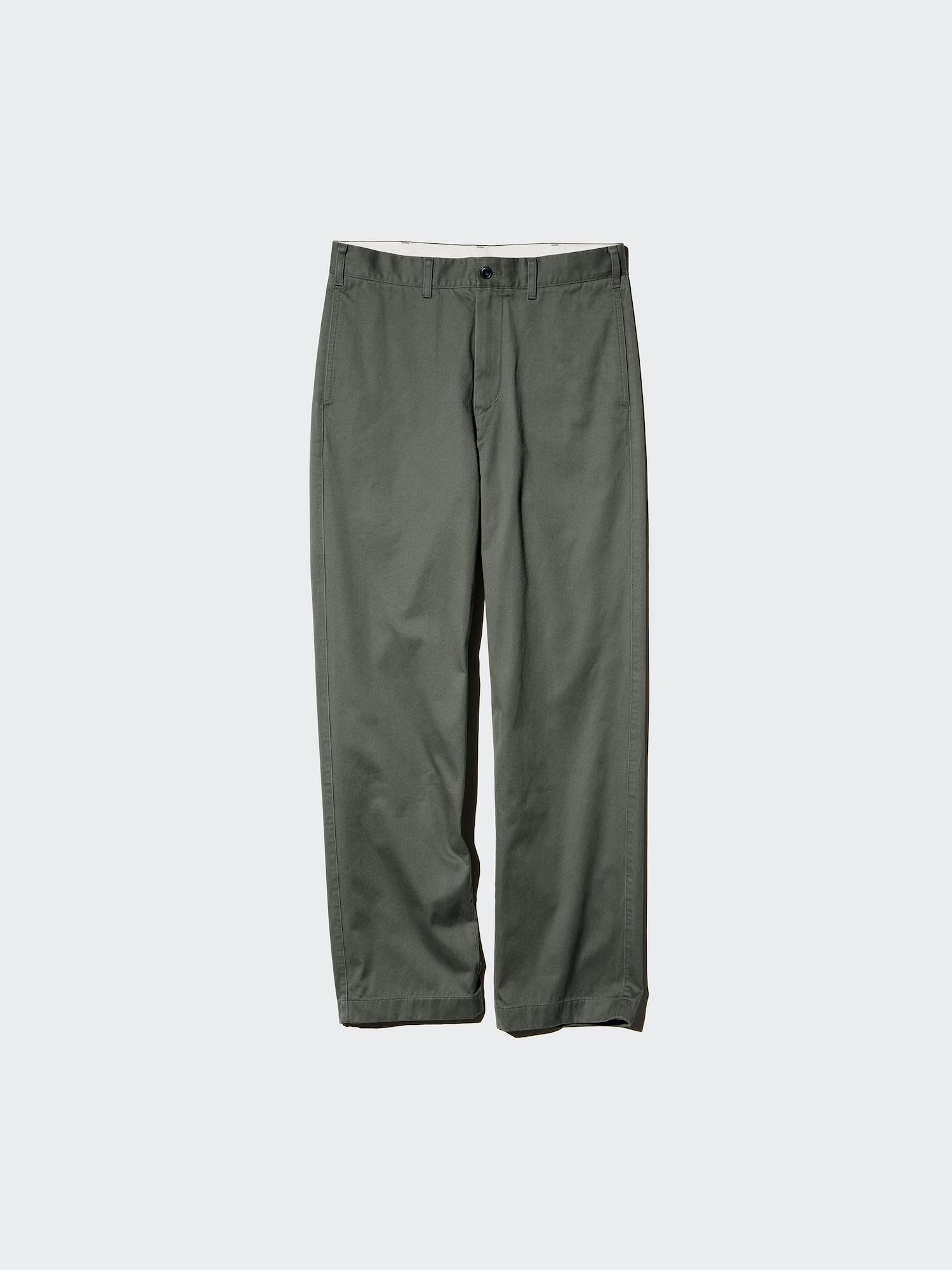 

Прямые брюки-чинос Uniqlo 56 OLIVE/MEN 76