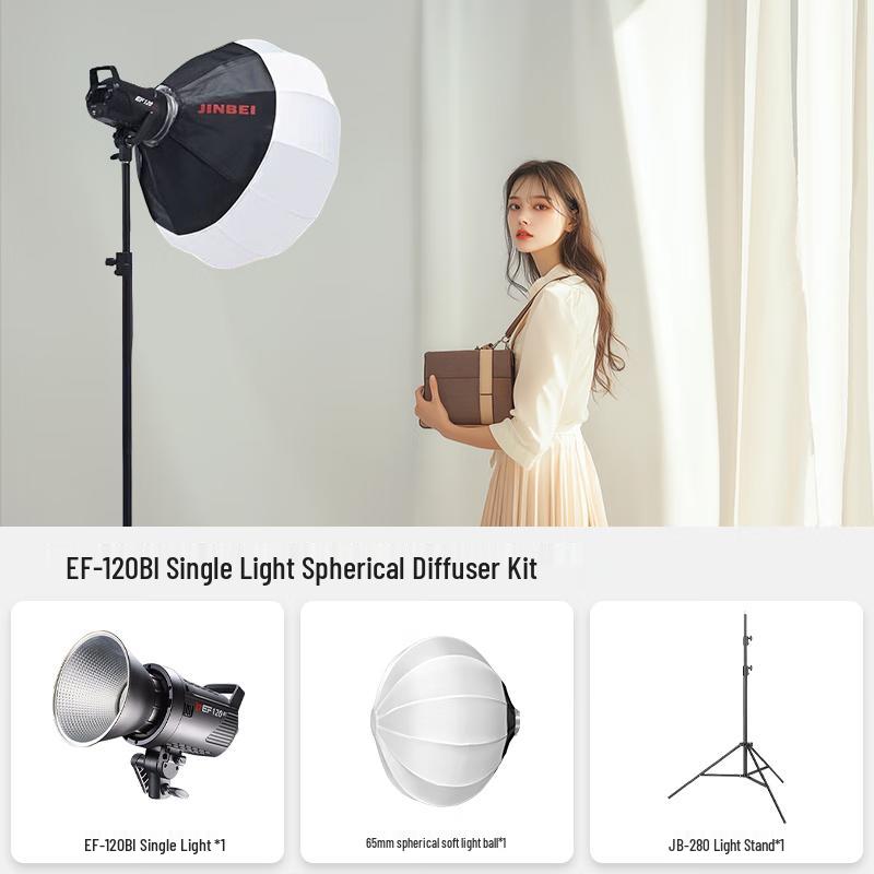 JINBEI EF-120BI Bi-Color LED Video Light