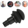 18mm Muscle Massage Gun Head, Replaceable Massager Gun Attachment for Head Legs, Silicone Gas Cushion Fascia Massager Recovery and Muscle Sore Pain
