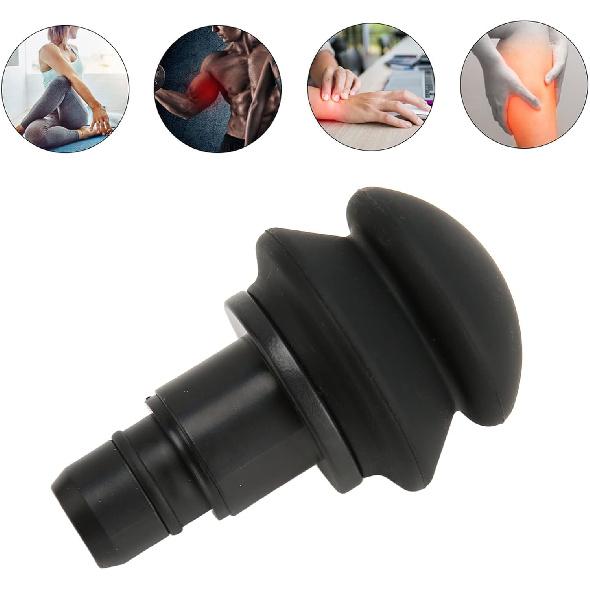 

18mm Muscle Massage Gun Head, Replaceable Massager Gun Attachment for Head Legs, Silicone Gas Cushion Fascia Massager Recovery and Muscle Sore Pain