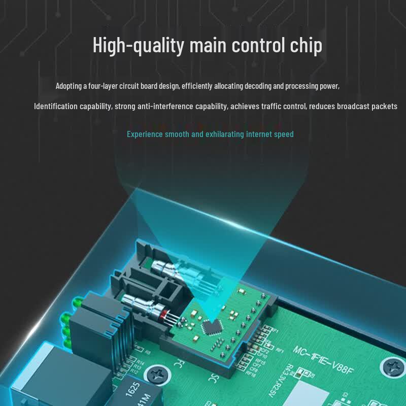 HAILE Gigabit Single-Mode Dual-Fiber Optic Transceiver