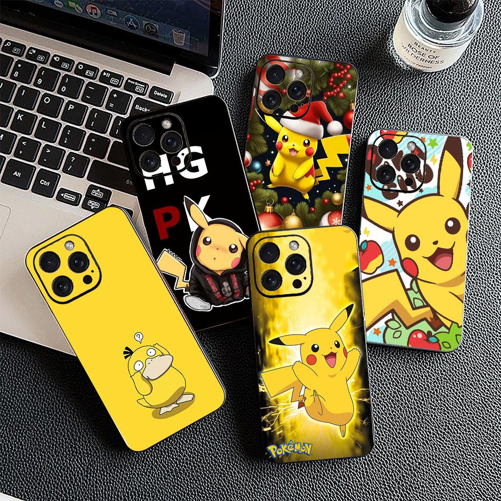 Cover for Motorola Moto G22 G23 G32 G53 G60 G13 G64 G20 G8 G9 Plus Power E13 E20 E32 Phone Case Lovely P-Pokemons P-Pikachus GO