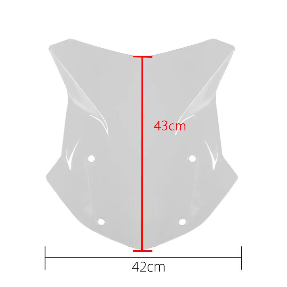 R1200GS Adventure Double Bubble Screen R1200GS Motorcycle Windshield Windscreen For BMW R1250GS Adventure R1200GS R1200 R1250 GS