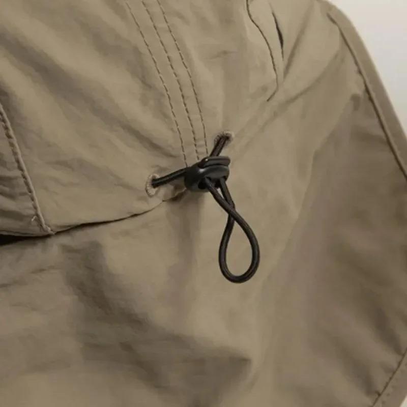 Winddichte Sonnenhüte mit Nackenschutz Unisex UV-Schutz Schnelltrocknend Leicht für Outdoor-Aktivitäten