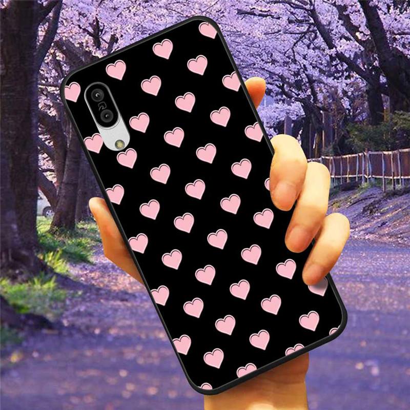 For Sharp Aquos Sense3 Case 3D Flower Relief Silicone Soft Emboss Cover For Sharp Aquos Sense 3 Lite Sense6 6 Luxury Cartoon