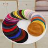 Women Wool Berets French Artist Style Warm Winter Beanie Hat Retro Plain Beret Solid Color Elegant Lady All Matched Autumn Caps