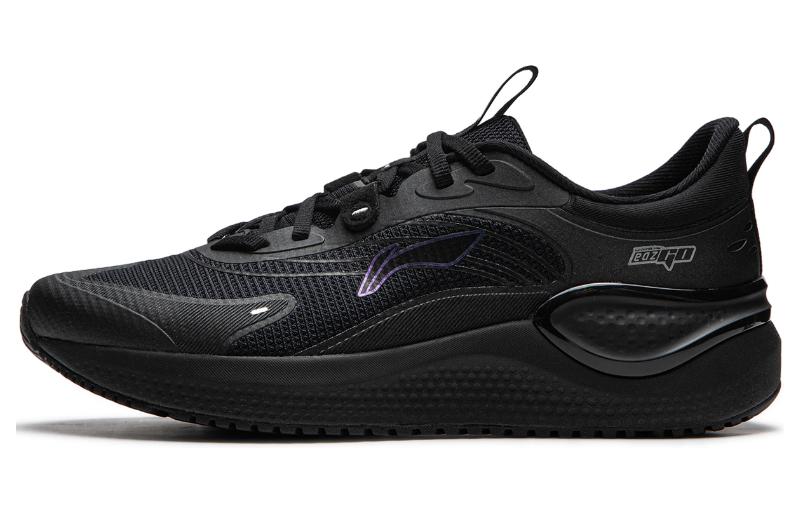 Li Ning Eazgo V2 Cushioning, Wear Resistant Low top Running Shoes Women s Black ARSU002-6 36