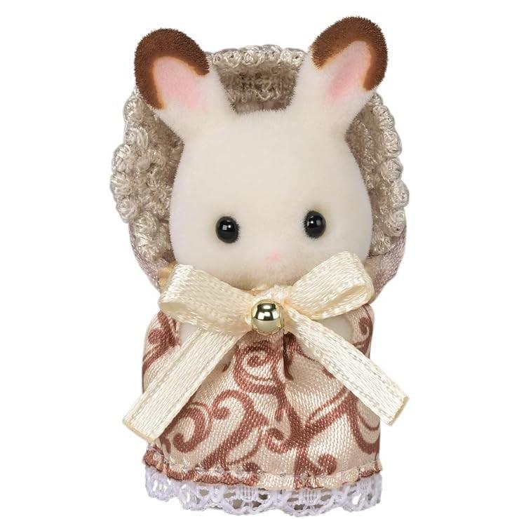 Panenka Sylvanian Families [Rodina čokoládových králíků - Výroční sada] C-74 Certifikace ST Pro věk 3+ Hračka Domeček pro panenky Sylvanian Families EPOCH