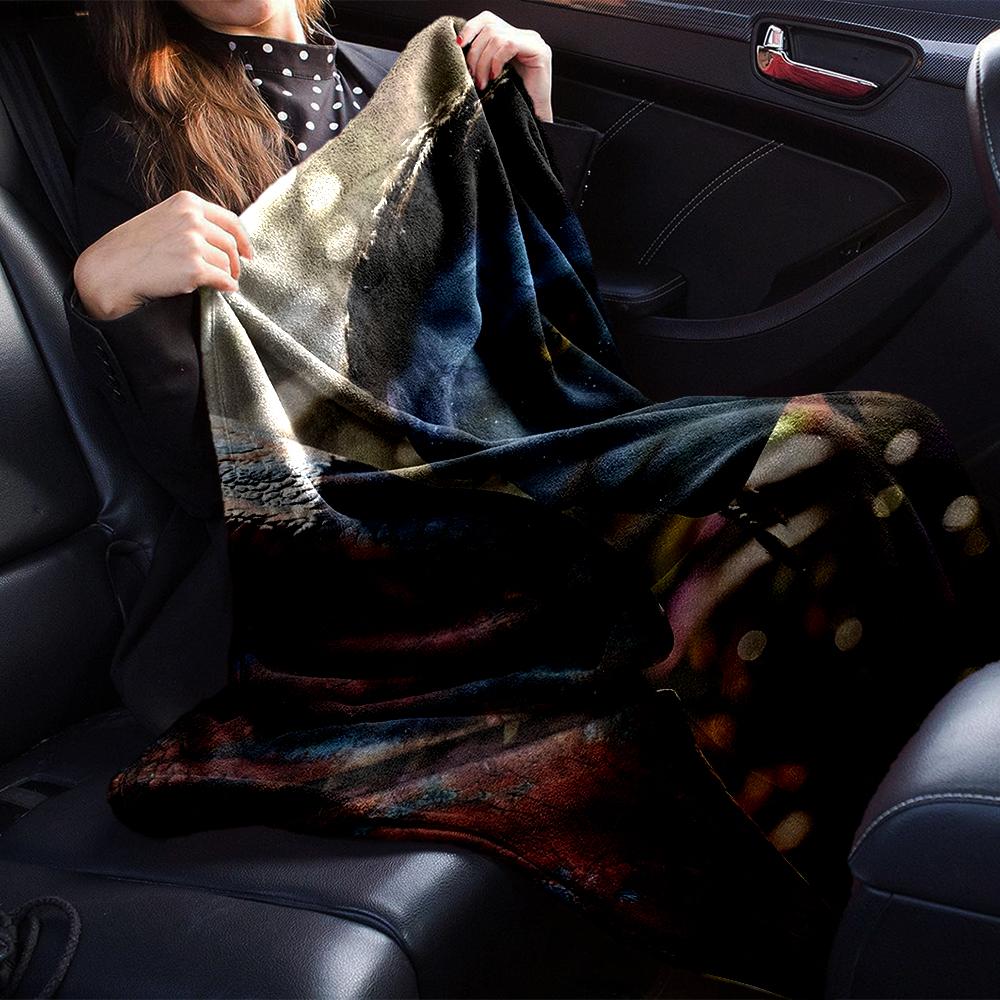 Avatar World Encounter Blanket Soft Throw Blanket For Home Bedroom Bed Sofa Travel Office Solid Christmas Blanket