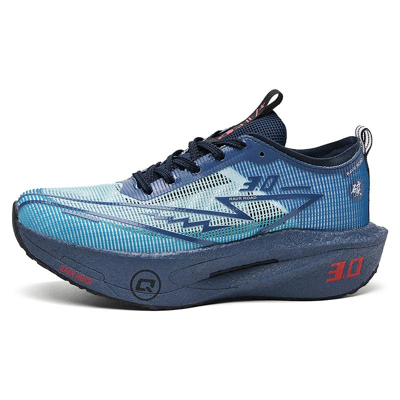 Men Women Carbon Plate Running Shoes Lightweight Breathable 3.0 Mix Racing Marathon Rebound Shock-Absorbing Training Sneakers
