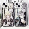 Genshin Impact Case For iPhone 11 12 13 14 15 Pro Max Mini 6 6S 7 8 Plus XR XS Max X Xiao Zhongli Wanderer Alhaitham Cover