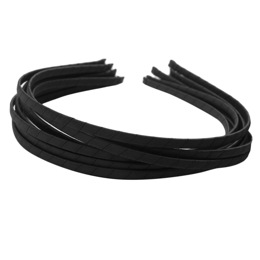 10 pieces Alice Band headband hair band for women and girls, hair band for чёрный