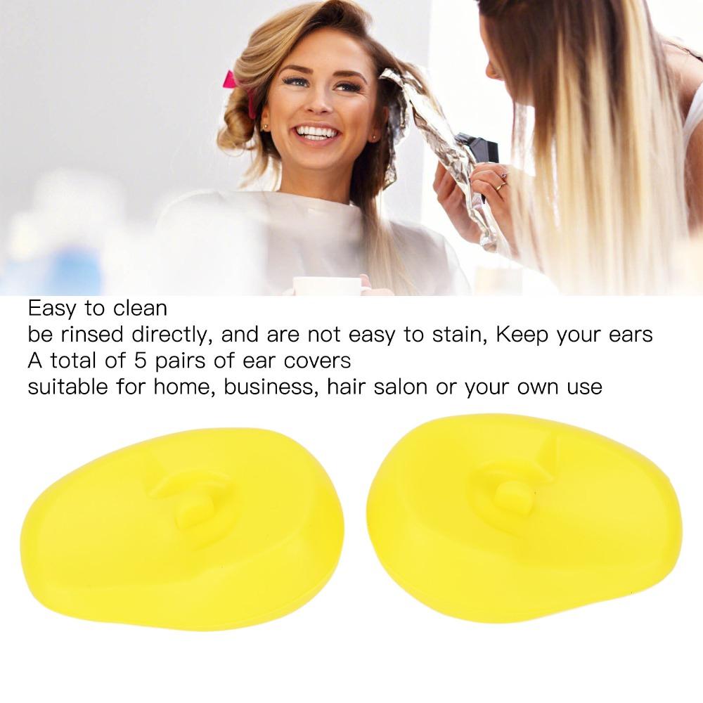 Silicone Material Protector Ear Covers Professional Ear Cover Guard For Hair Salon