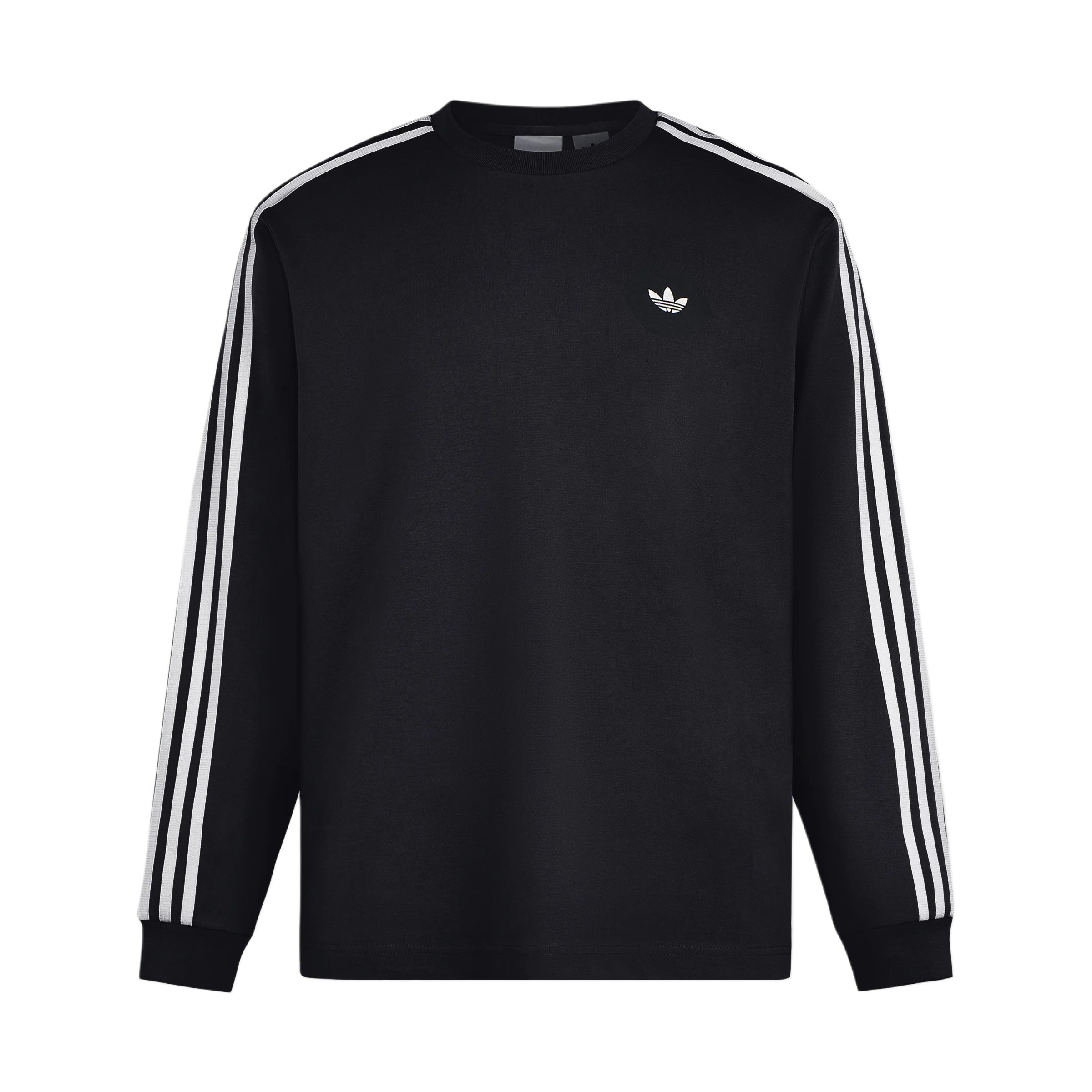 Adidas Originals Cali Loose Three Stripes Crew Neck Long Sleeve T-Shirt Men Tops LC8314 2XL