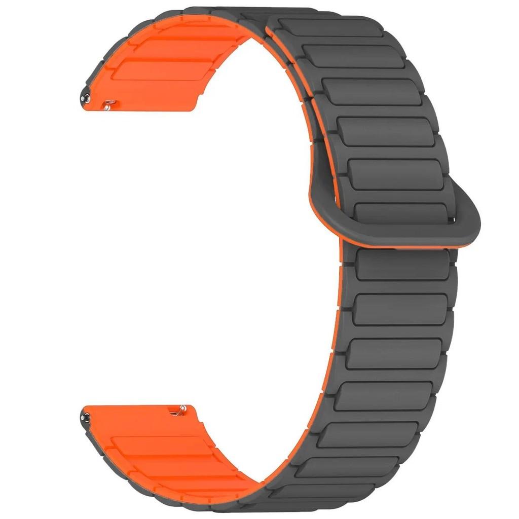 18mm 20mm 22 Mm Magnetic Coil For Samsung Galaxy Watch 7 6 5 4 5Pro 6 4 Classic Silicone Loop For Huawei Watch GT5 5Pro 46mm