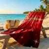 Rose Customize Your Name Beach Towel Soft Durable Quick-Dry Portable for SwimmingBeachCamping Travel Beach AccessoriesGym
