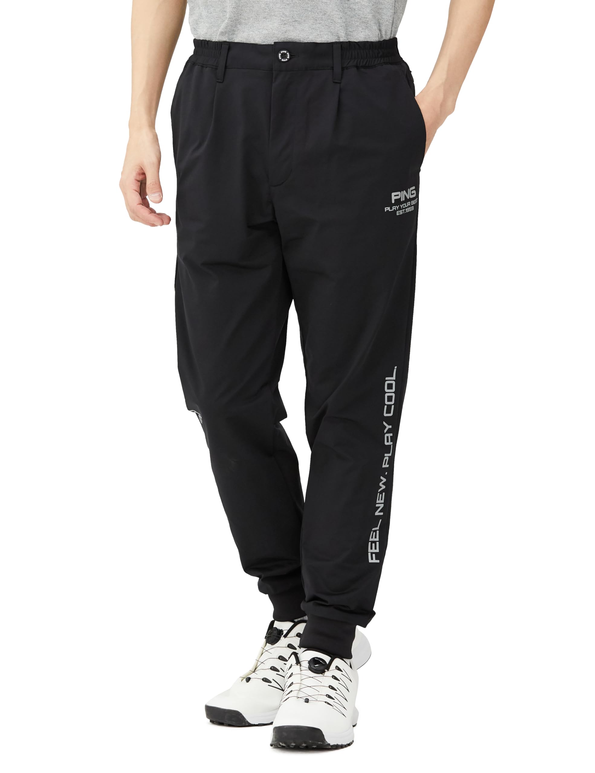 

Водоотталкивающие спортивные штаны Golf LL [Pin Apparel] Мужские (Всенаправленное растяжение) / / 621-4131101 010_Черный