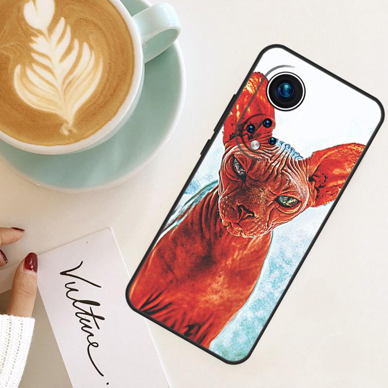 Sphynx Sphinx Cat For Honor Magic 7 Lite 6 8 Pro Case For Honor 200 400 50 70 90 X8c X8b X9a X9b X9c X9d Win RT