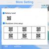 Packot Barcode Scanner Mini Wireless and Bluetooth Qr Code Reader Portable 1D 2D Bar Scanner Handheld for Courier Logistic Shop