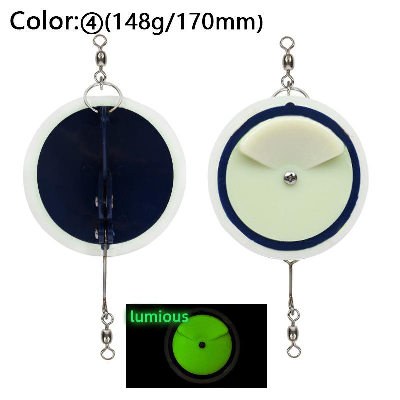 LETOYO Trolling Disc Connector & Dipsy Diver Fishing Tackle Set