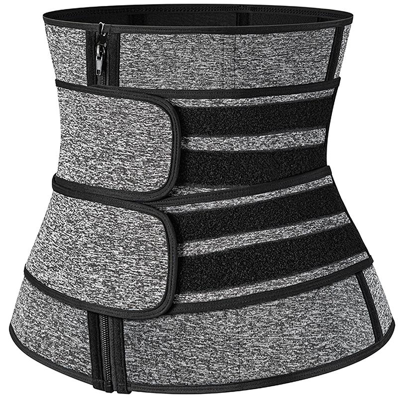 Mens Neoprene Waist Trainer Adjustable Strap Belly Slimming Belt Sauna Sweat Band Active Waist Trimmer