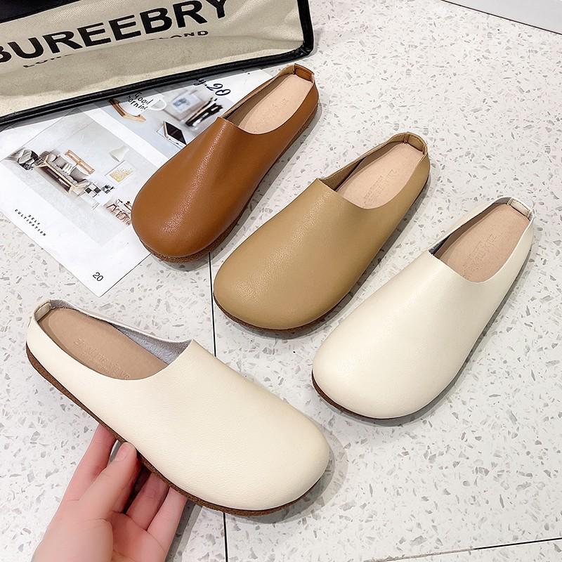 Fashion Women Fashion Flats Slippers Summer New Style Outdoor Non-slip Beach Shoes Lady Casual Flat Shoes Comfort Soft Sole House Slides