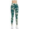 Ins Seamless Pull-dye Yoga Pants Peach Buttocks Sexy Buttocks Buttocks Pants Quick-drying Peach Sports Fitness Pants