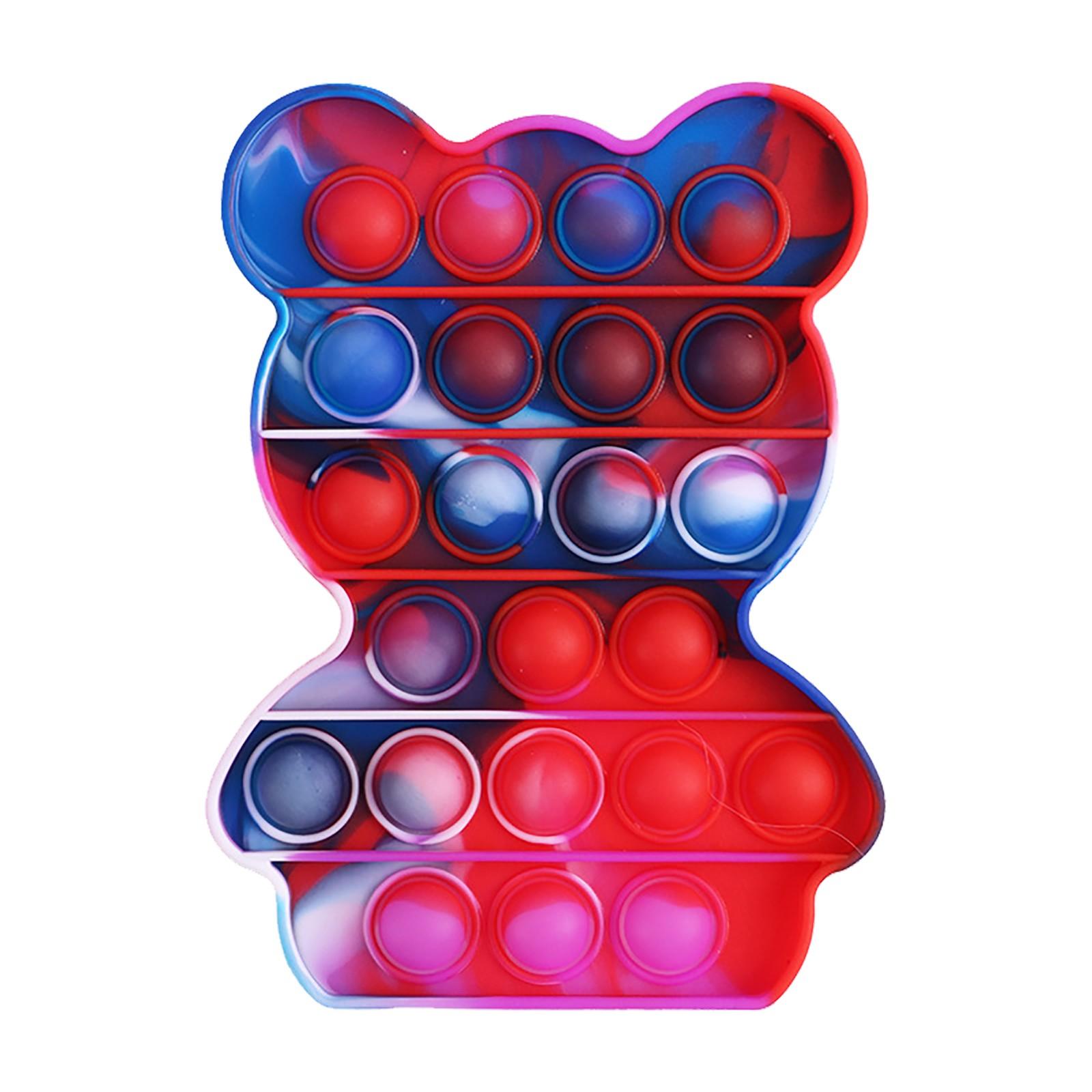 1PC Push Bubble Sensory Toy Special Needs Stress Reliever