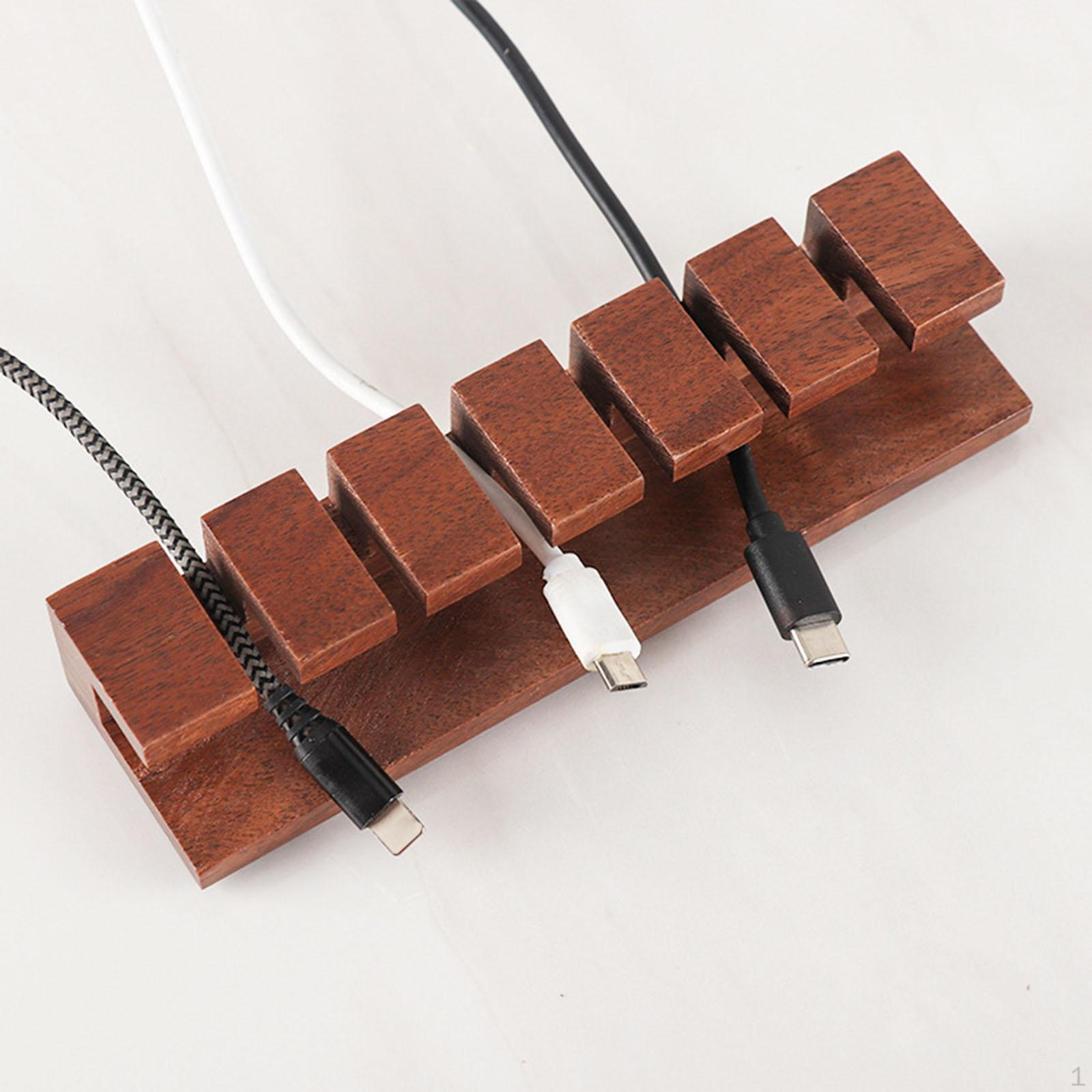 Cable Organizer Cord Holder Effortless Unique Keeps Desk to Store Smooth Home Decor Management
