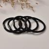 5pcs Twill High Elasticity Rubber Hair Bands Korean Simple Hair Rope Stretch Women Hair Ties Scrunchies Ponytail Holder