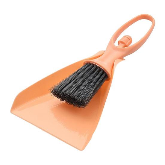 

2Pcs/Set Cleaning Brush Set High-Density Bristles Broom Compact Size Lightweight Dustpan Set Portable Cleaning Kit