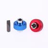 1/3Pcs Portable Magnetic Drive Short Screwdriver Multifunctional Clamps Simple Mini Screwdrivers Repair Parts Aluminum Alloy