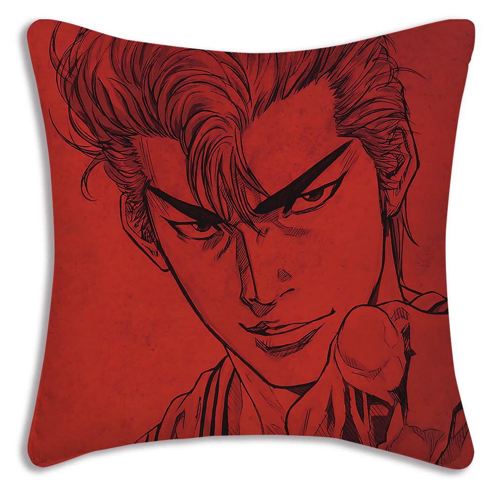 Anime For Slams D-Dunk Pillow Covers Cartoon Sofa Decorative Home Double-sided Printing Short Plush Cute Cushion Cover