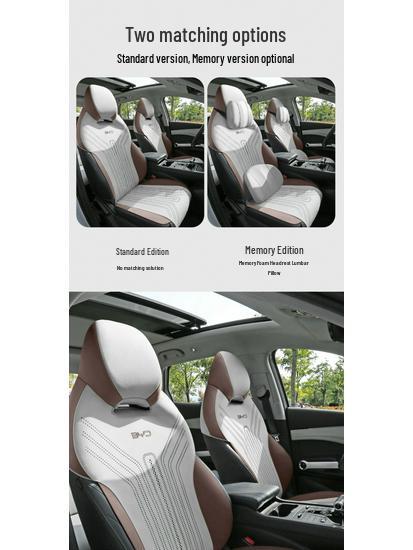 All-Season Ventilated Seat Covers for BYD Yuan Plus Champion Edition