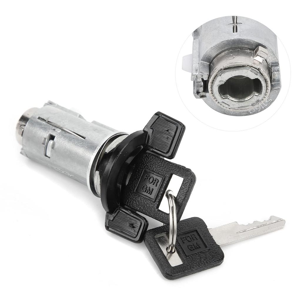 Replacement Ignition Lock Cylinder for Chevrolet GM 701398 with 2 Keys