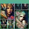 Painting Of Diy Diamond Goddess Nature Cross Stitch Kit Mosaic Art Diamond Painting Full Circlesquare Diamond Home Decoration