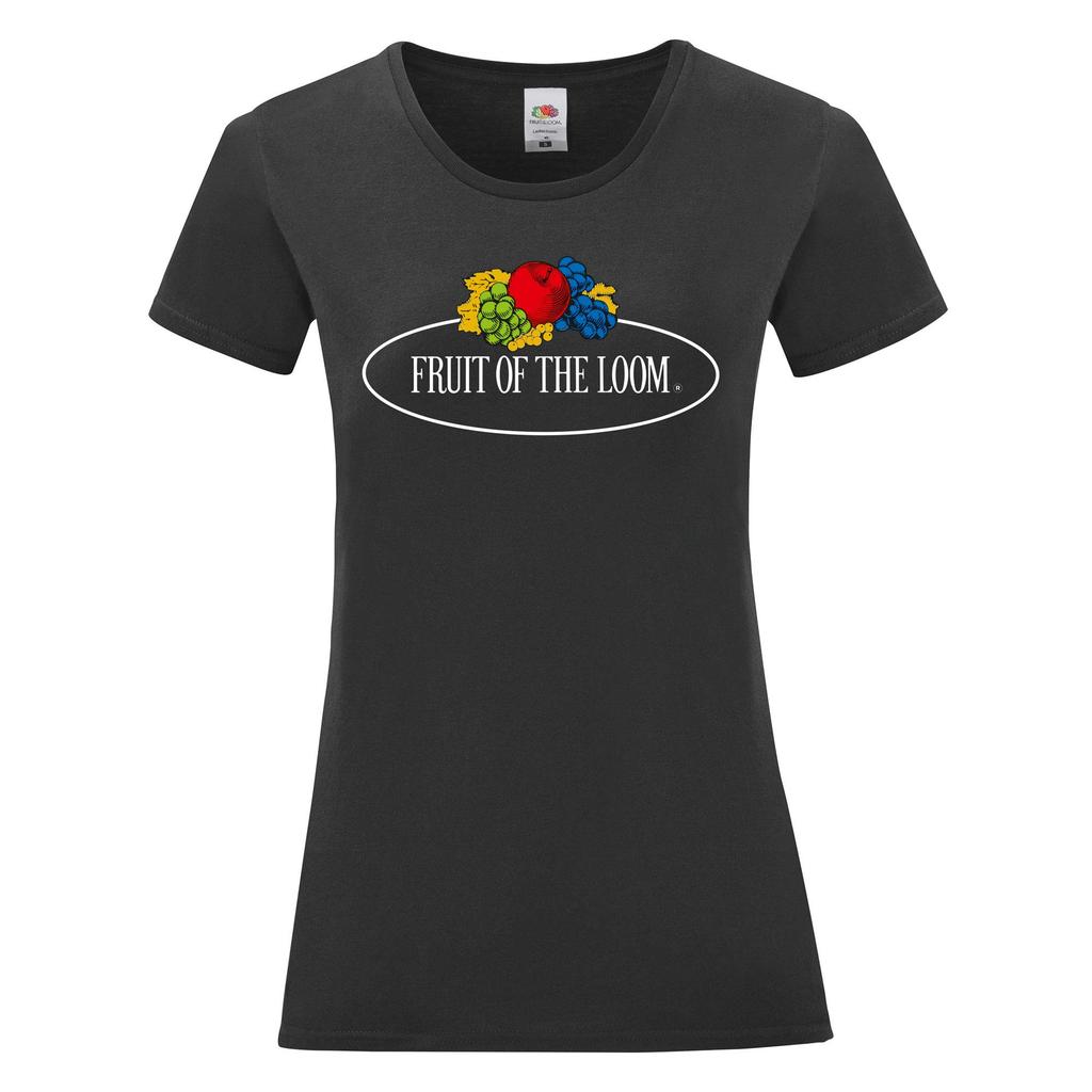 Fruit of the Loom Damen/Damen T-Shirt mit Vintage-Logo