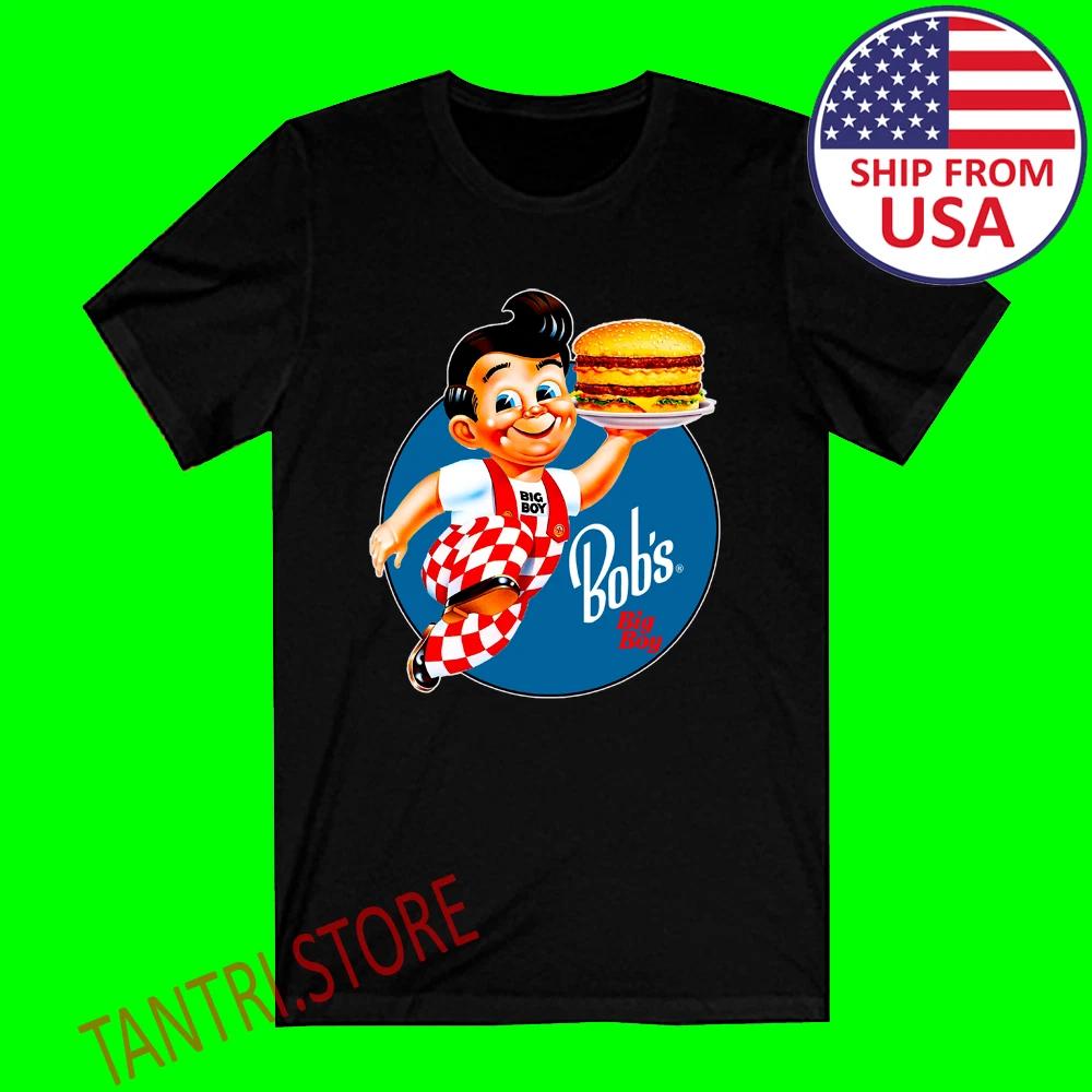 Bob s Big Boy Burger Men s Black Size S to 3XL L