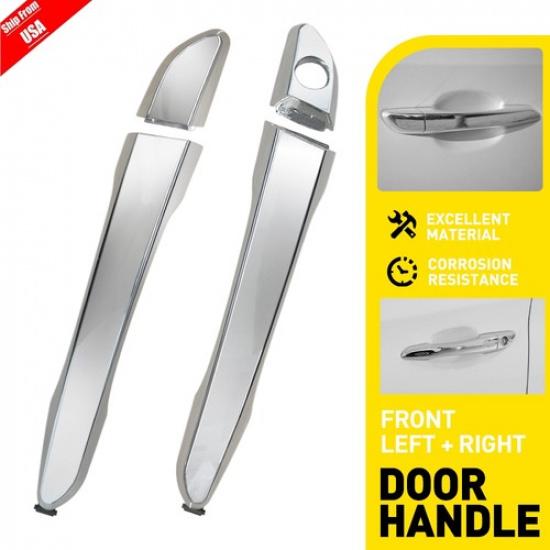 For 2016-2021 Hyundai Tucson Outer Front Door Handle Set Driver Passenger Side