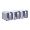 Seasoning Box Good Kitchen Supplies Wall-mounted Seasoning Storage Monosodium Glutamate Salt Tank for Home Durable Durable