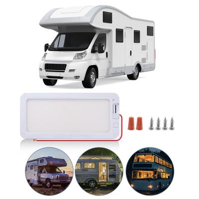 Caravans Ceiling Interior Lighting Accessories 3 Color Dimmable LED Light Super Bright for Motorhome Brightness Control